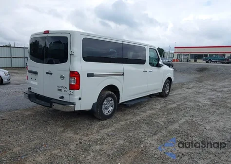2014 Nissan Nv Passenger Nv3500 Hd Sv V6 z USA, uszkodzony, nr VIN 5BZBF0AAXEN161044